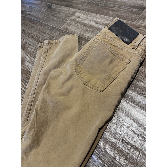 Naked & Famous Denim Weird Guy Pants Mens 29 (29x32) Brown Duck Canvas Selvedge - Picture 2 of 16